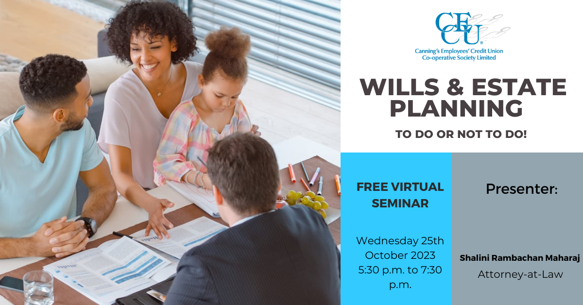Wills Estate Planning Webinar Canning S Employees Credit Union Wills Estate Planning Webinar Canning S Employees Credit Union